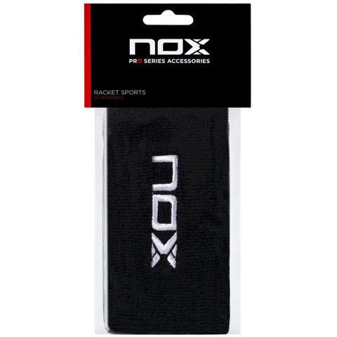 Muñequeras Largas Nox Negra 2 Pack