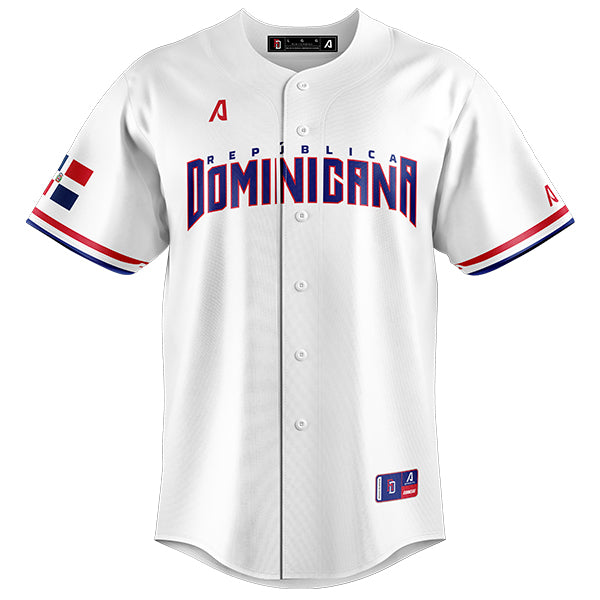Jersey Original Arrieta, Selección Dominicana de Beisbol. Versión Blanco