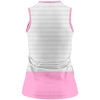 Walon Padel White / Pink Competition Basic, sin Mangas