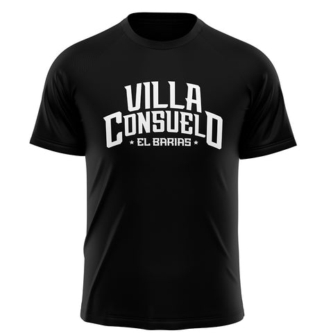 T-Shirt Oficial Villacon, El Barias, Negro.
