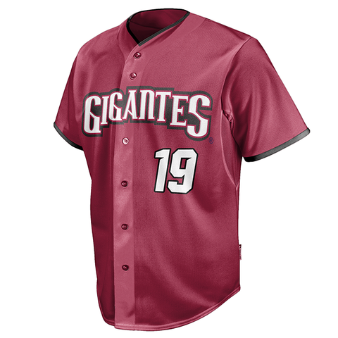Jersey Oficial de juego Gigantes del Cibao, Vino