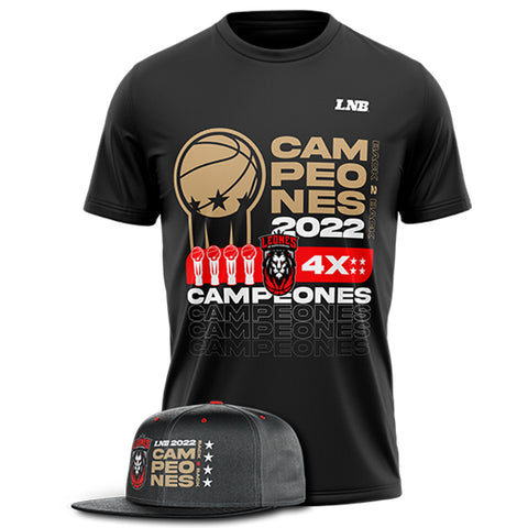Kit Oficial Conmemorativo, Campeonato 2022 Leones de Santo Domingo