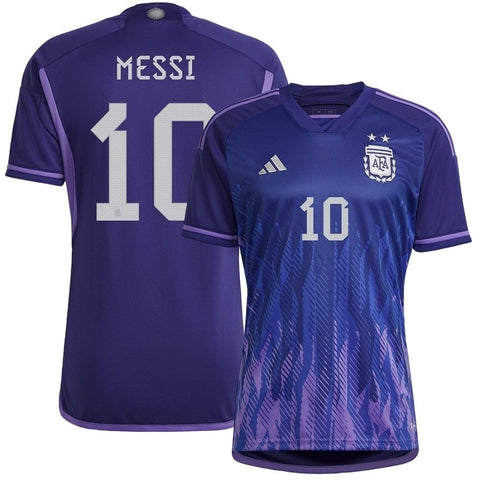 Camiseta QATAR 2022 Argentina - Messi - Away (replica)
