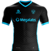 Camiseta Walon Alterna, Atlético Pantoja Champions League 2021 versión Black and blue