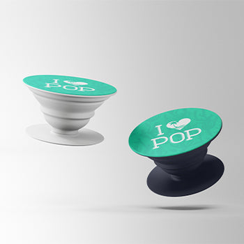 Popsocket I Love POP Aqua