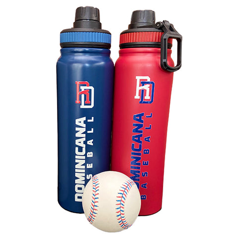 Thelmo térmico Oficial, 24 Onz.  Dominicana Baseball, Clásico Mundial de Beisbol 2023