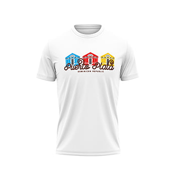 Tshirt Blanco Casas Victorianas