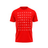 Tshirt Rojo Patrones