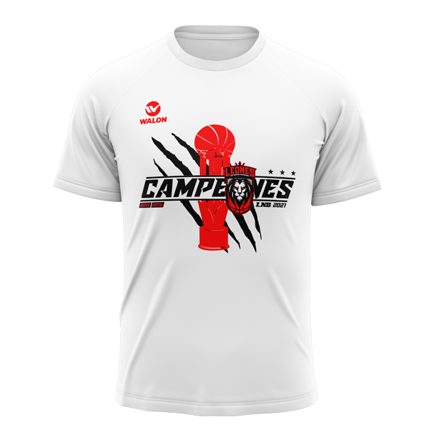 Tshirt Conmemorativo, Leones de Santo Domingo, Campeones LNB 2021