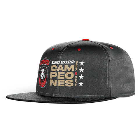 Gorra Oficial Conmemorativo, Campeonato 2022 Leones de Santo Domingo